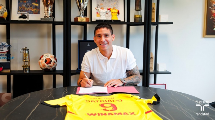 朗斯官方：國(guó)米外租前鋒薩特里亞諾左膝韌帶斷裂，將傷停6-8個(gè)月