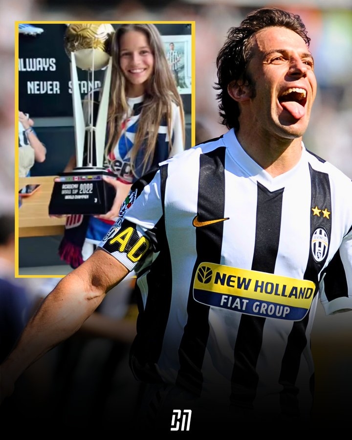 名宿之女！都體：皮耶羅的女兒將加盟尤文U17女足效力