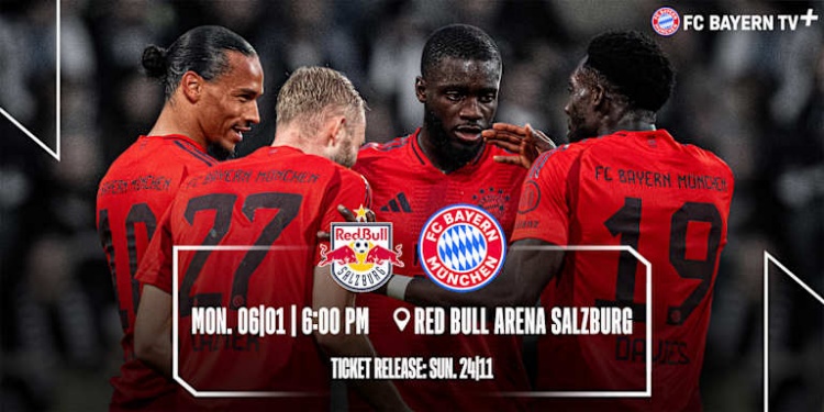 官方:拜仁將在1月6日客場(chǎng)和薩爾茨堡紅牛進(jìn)行冬季熱身賽